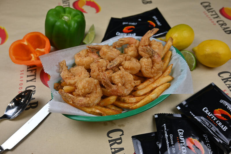 Fried Shrimp Basket (10)