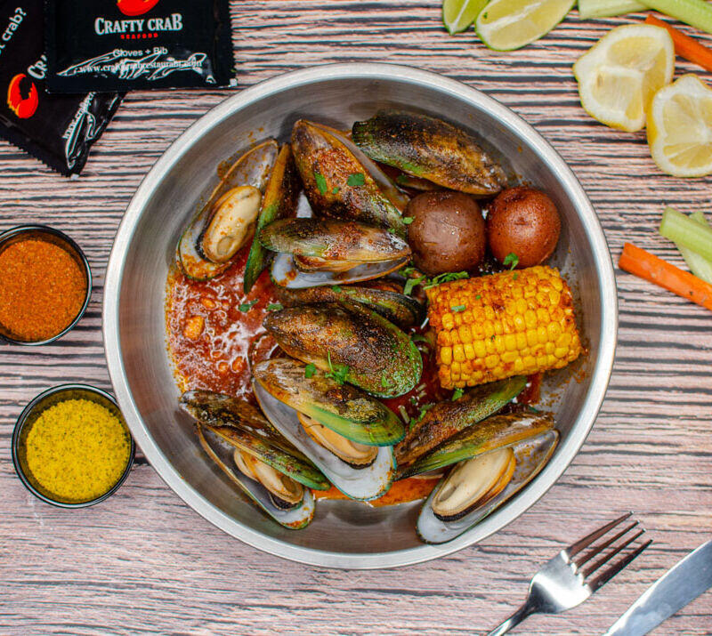 1lb Green Mussels