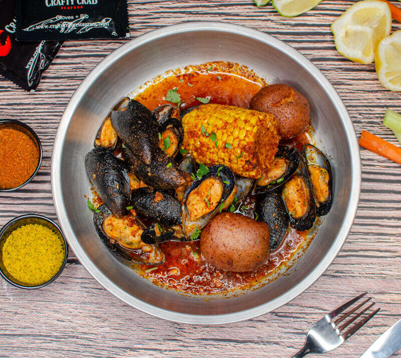 1lb Black Mussels